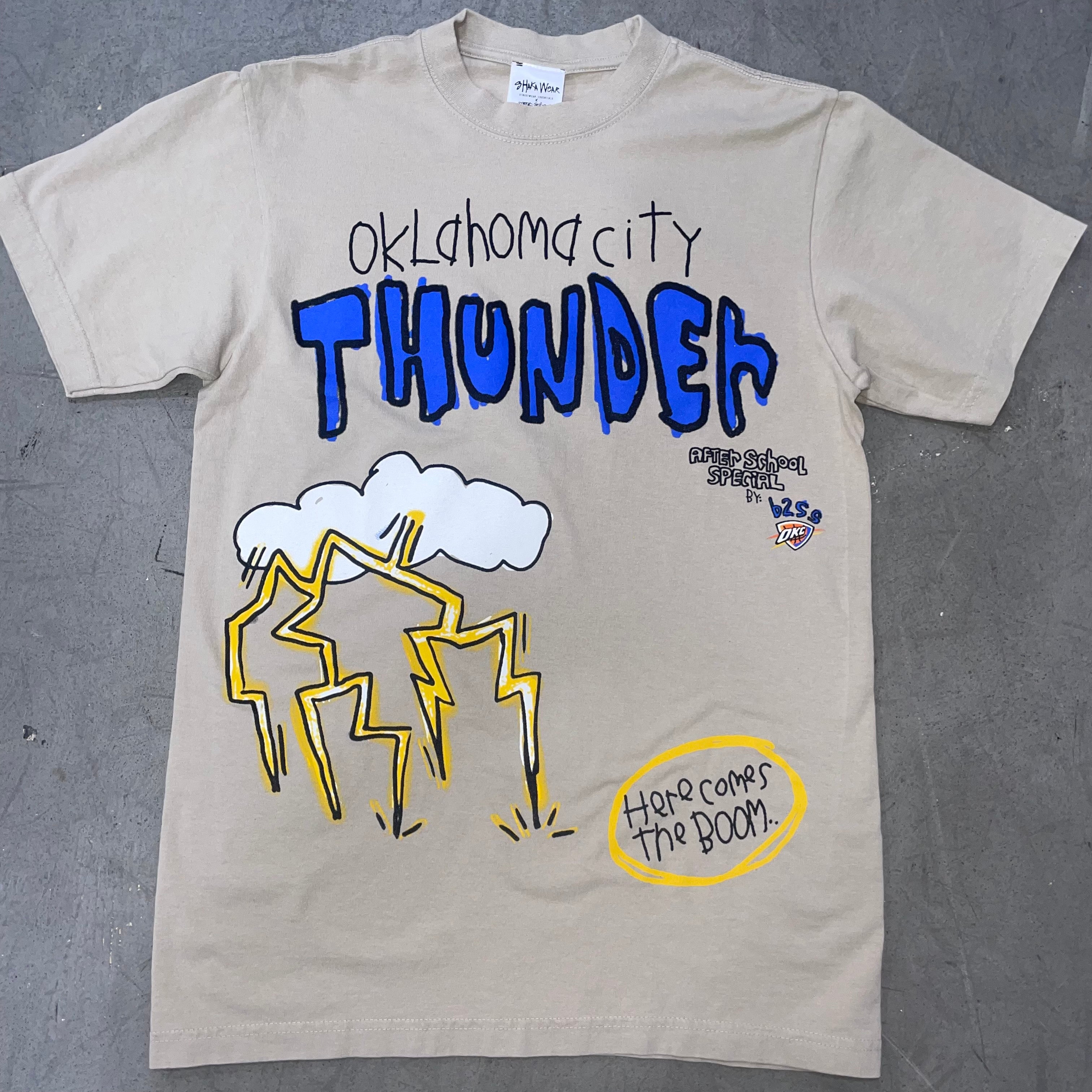 okc thunder vintage shirt