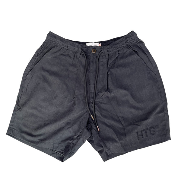 Black HTG Poly Shorts