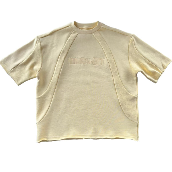 Yellow Panel Terry Jumper