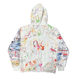 Cream Broken Crayons Hoodie