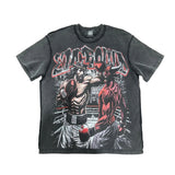 Fight For Glory Vintage Black Tee