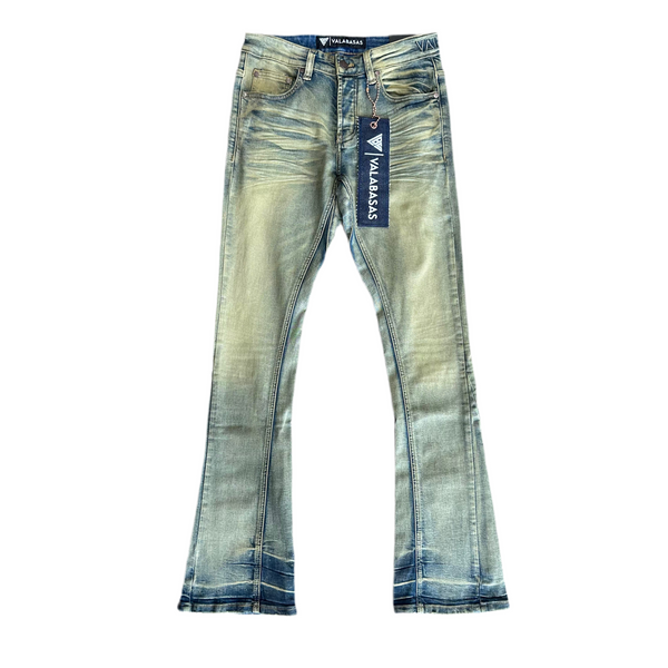 Medium Wash Mr. Stacked Jeans