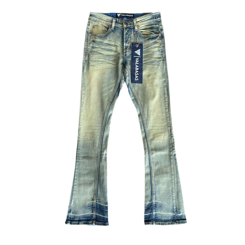 Medium Wash Mr. Stacked Jeans