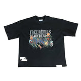 Black Adorn Tee