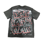 Fight For Glory Vintage Black Tee