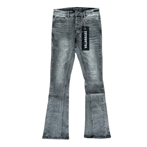 Grey Mr. Stacked Jeans