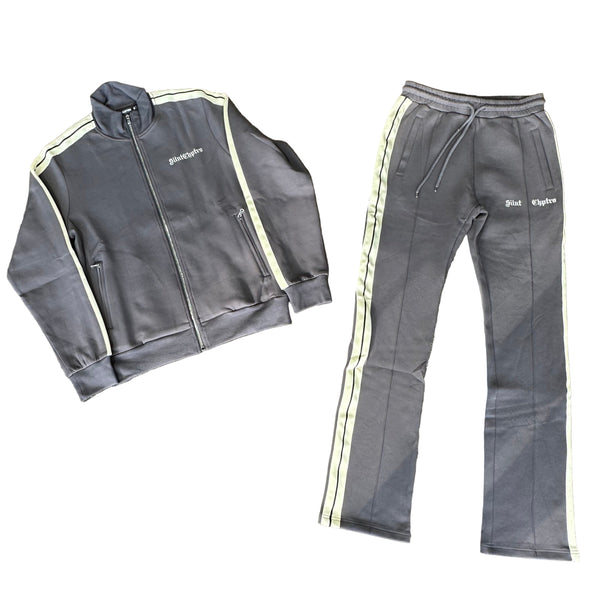 Grey Track and Field Set