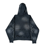 Black Loiter Hoodie