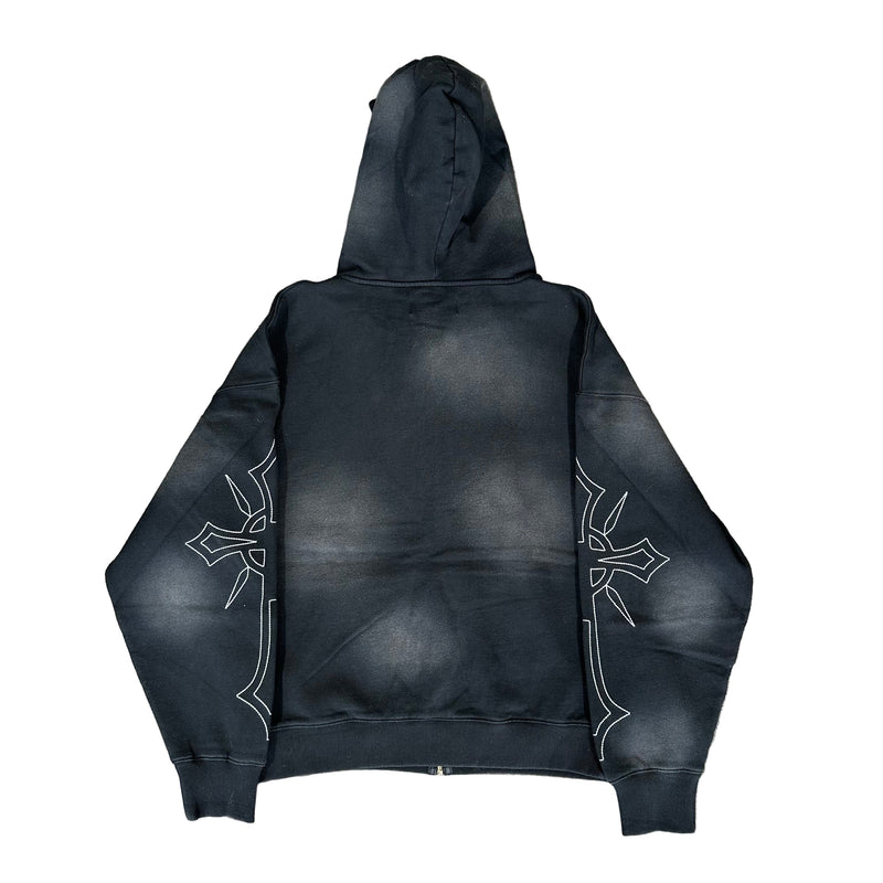 Black Loiter Hoodie