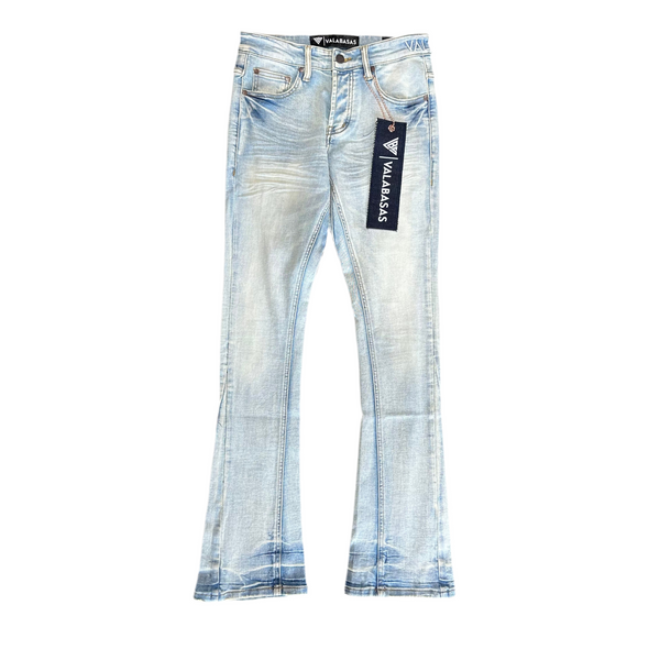 Light Wash Mr. Stacked Jeans