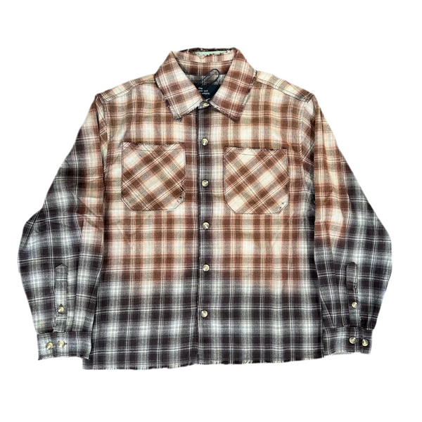 Brown Bleached Flannel