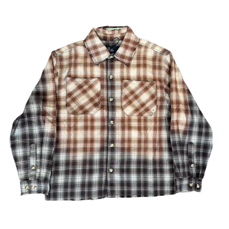 Brown Bleached Flannel