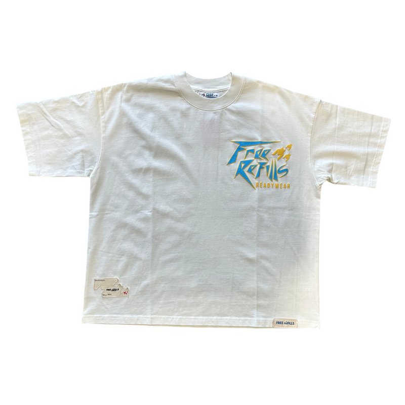 Cream Zebra Tee