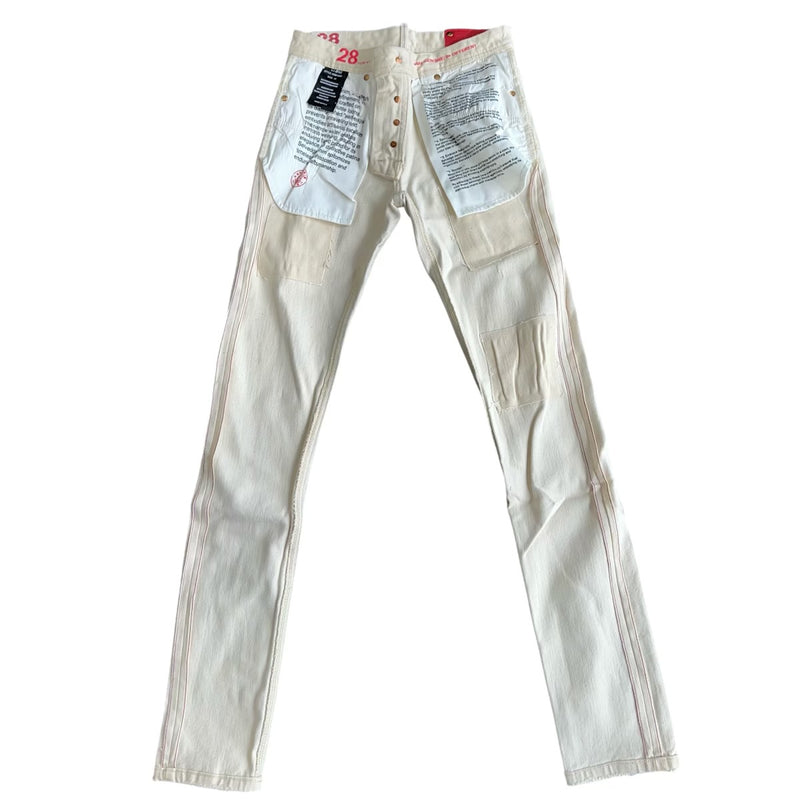 Cream Thor Reversible Jean