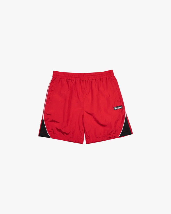 Red Derby Short