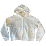 Cream Perfect Zip Up Fleece Set