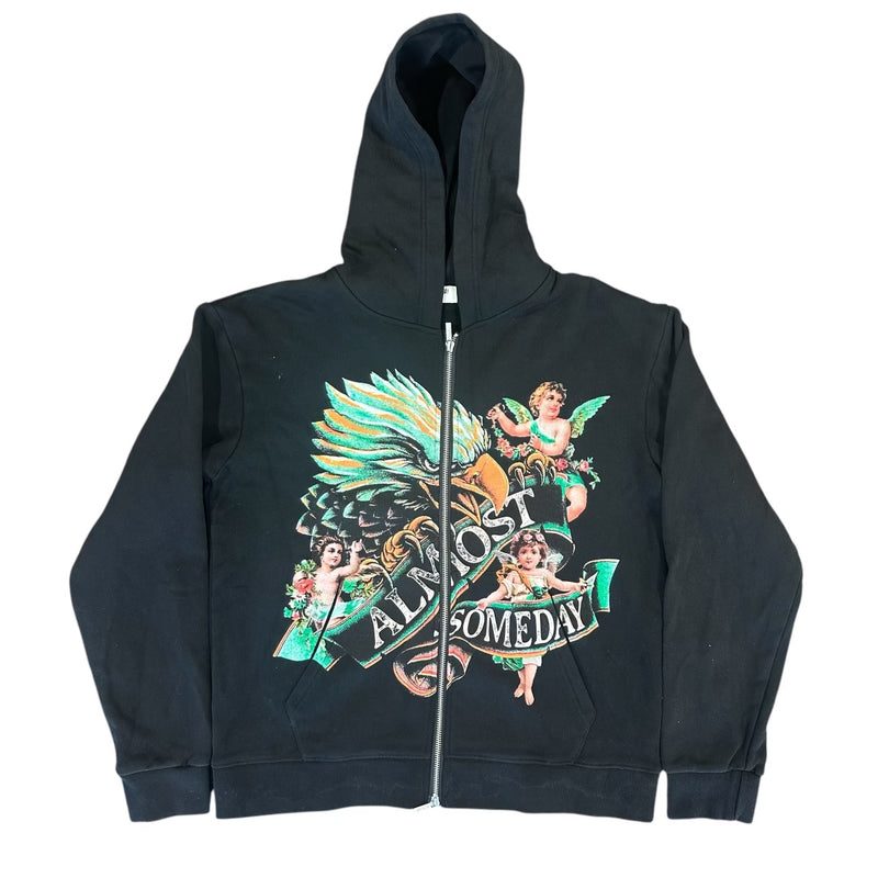 Banner Zip Up Hoodie