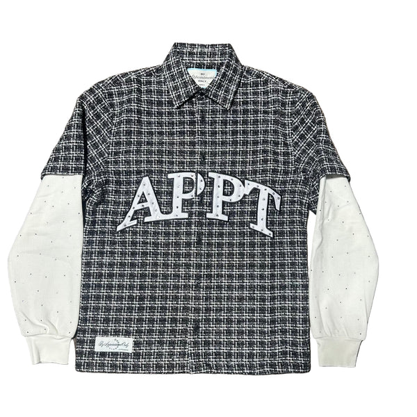 Static Flannel Button Up