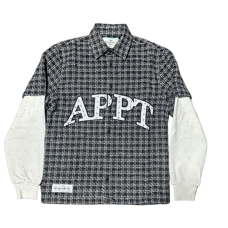 Static Flannel Button Up
