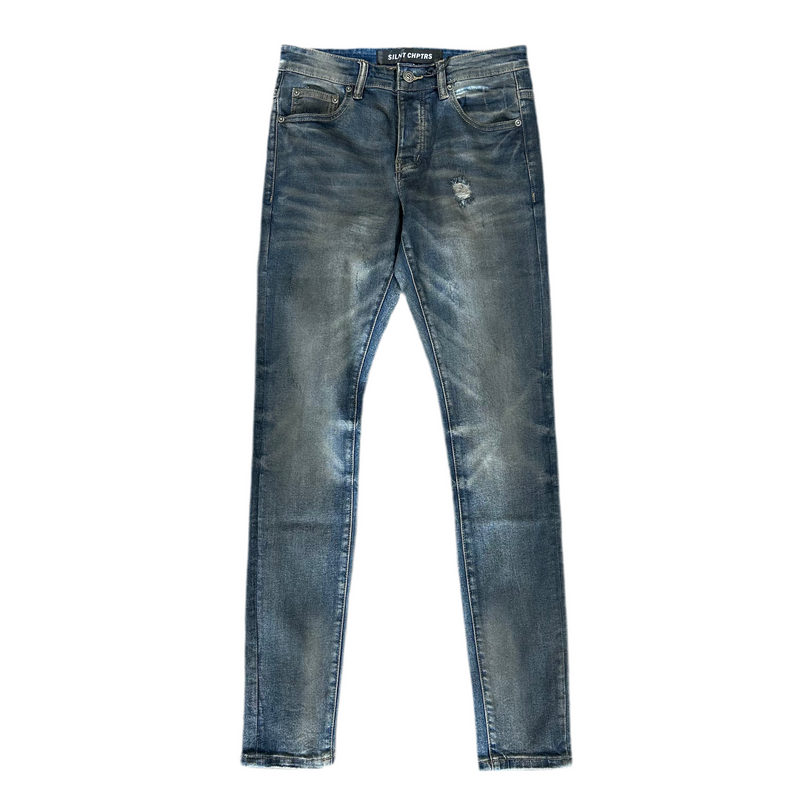 Blue Washed Expansion Jean