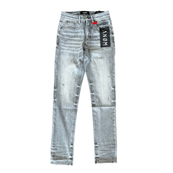 Gray Wash 360 Skinny Jean