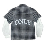 Static Flannel Button Up