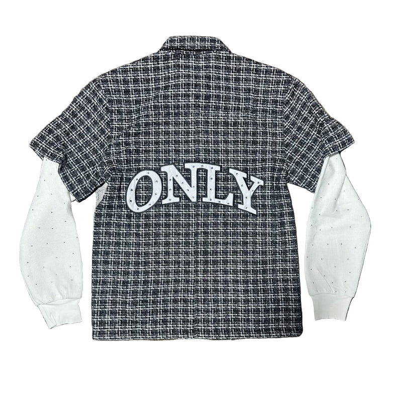 Static Flannel Button Up