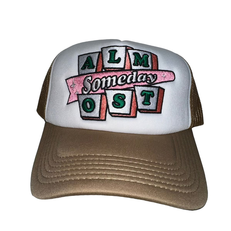 Brown Retro Trucker Hat