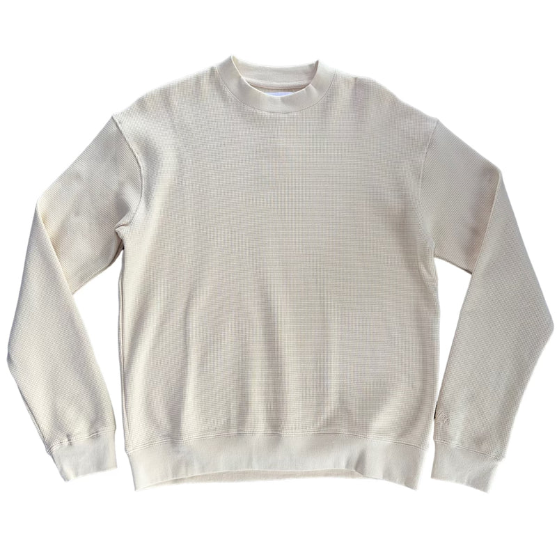 Cream Thermal Sweatshirt