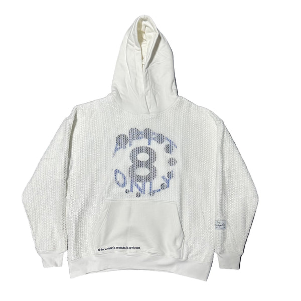 Dusk Knitted Overlay Hoodie