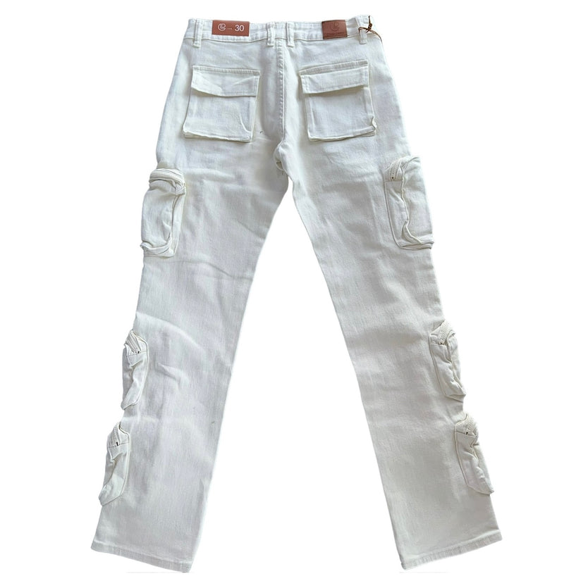 Cream Murthy Cargo 001 Jean