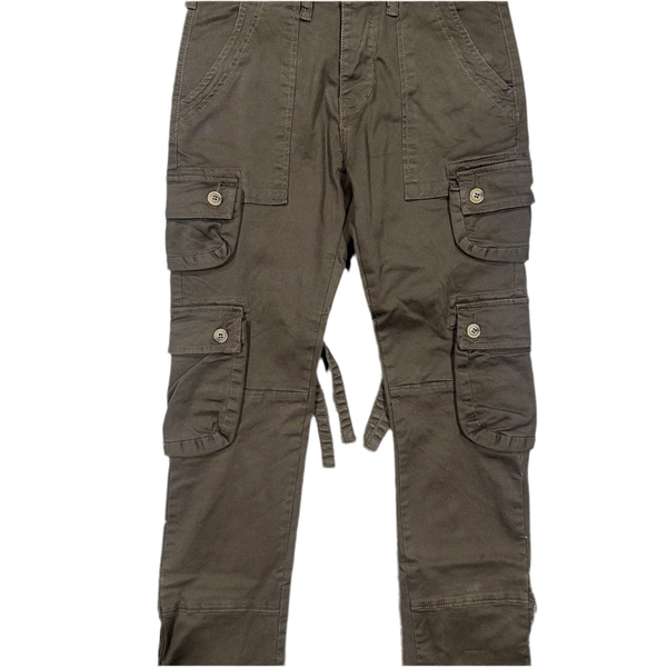 Brown Dual Cargo Pants