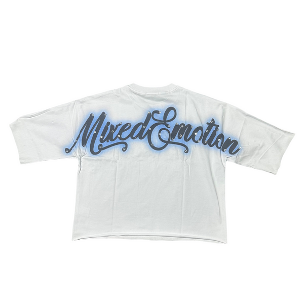 White Statue Cropped Cupid