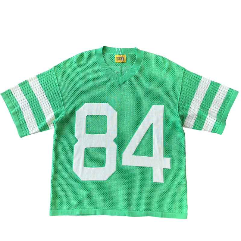 Green Knit Mesh Jersey