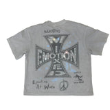 Grey “Friends” Tee