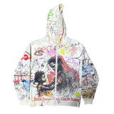 Cream Broken Crayons Hoodie