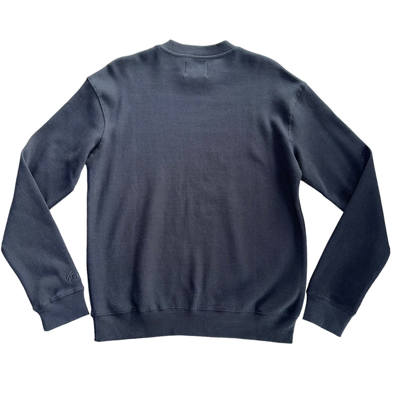 Black Thermal Sweatshirt