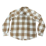 Khaki Tweed Flannel Shirt