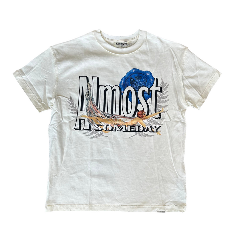 Cream Grande Marque Tee