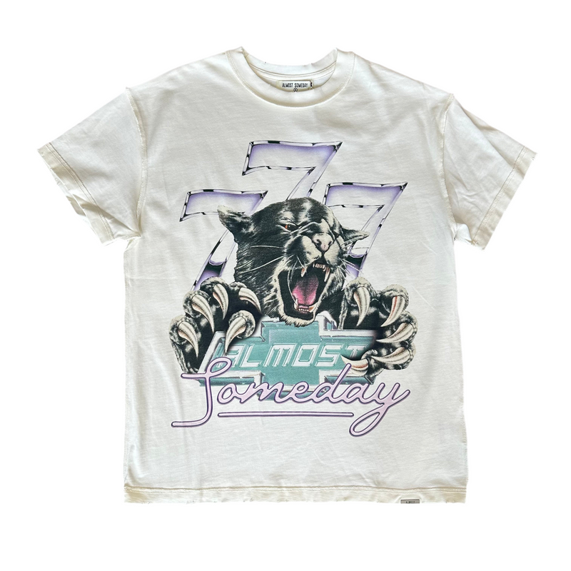 Cream Jackpot Tee
