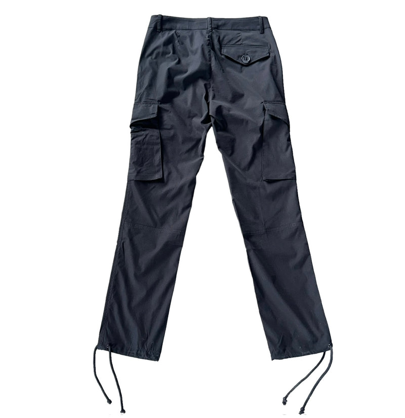 Black Skinny Cargo Pant