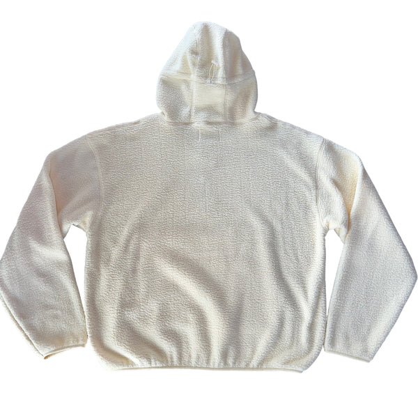 Cream Polar Hoodie