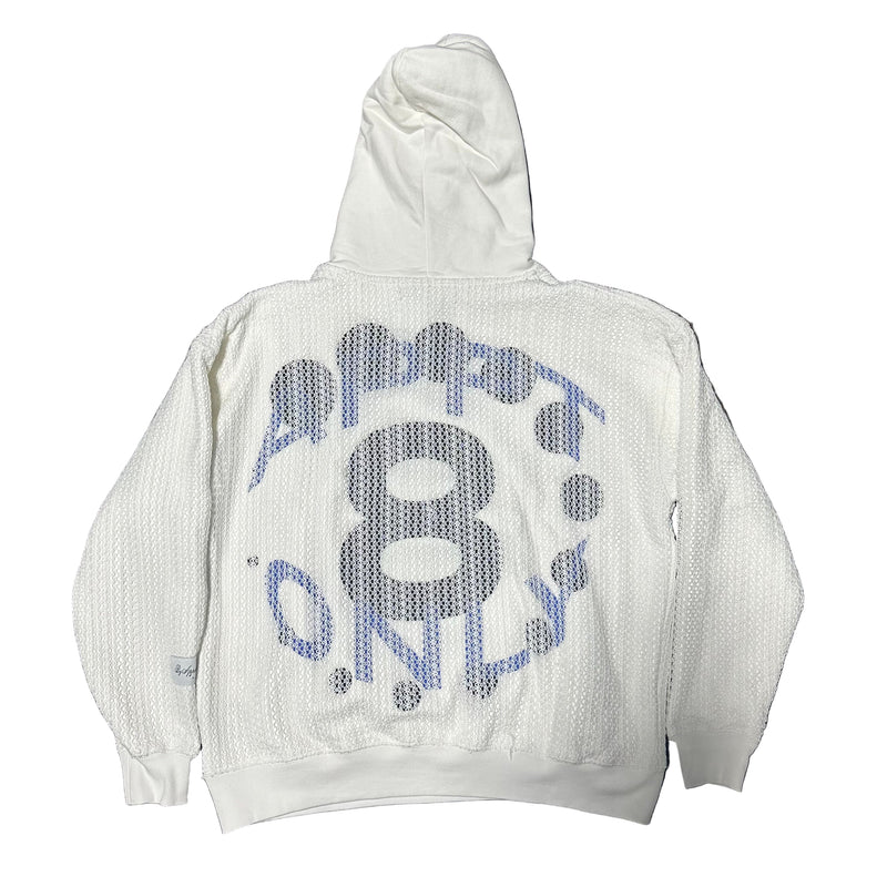 Dusk Knitted Overlay Hoodie