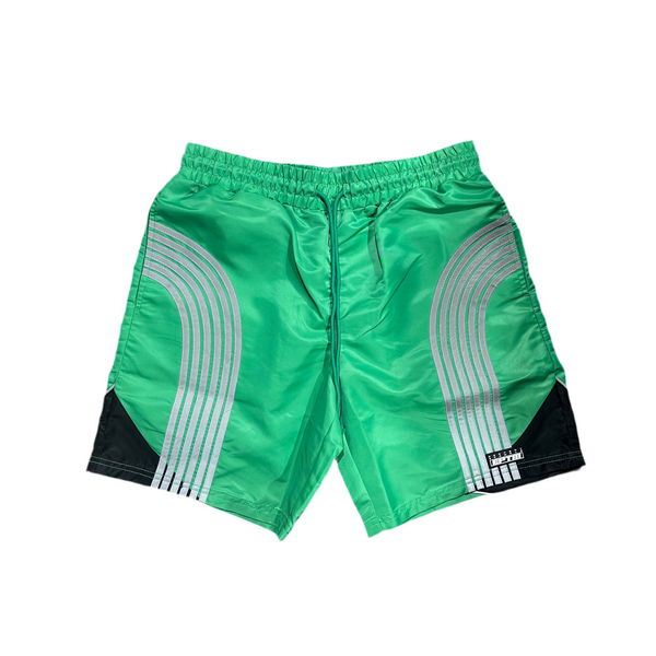 Green 3M Curve Shorts