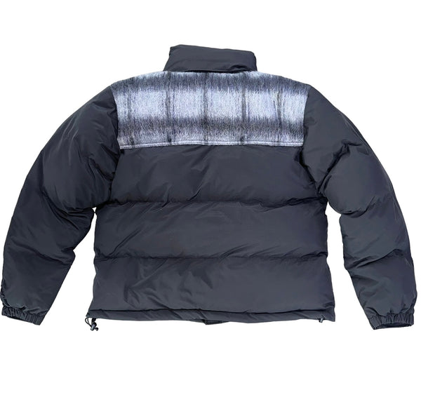 Black Oxford Puffer Jacket