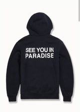 Navy SYIP Zip Up Hoodie
