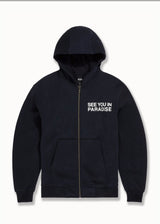 Navy SYIP Zip Up Hoodie