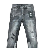 Black Wash Hawk Stacked Jean