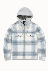 Light Blue SYIP Hooded Flannel