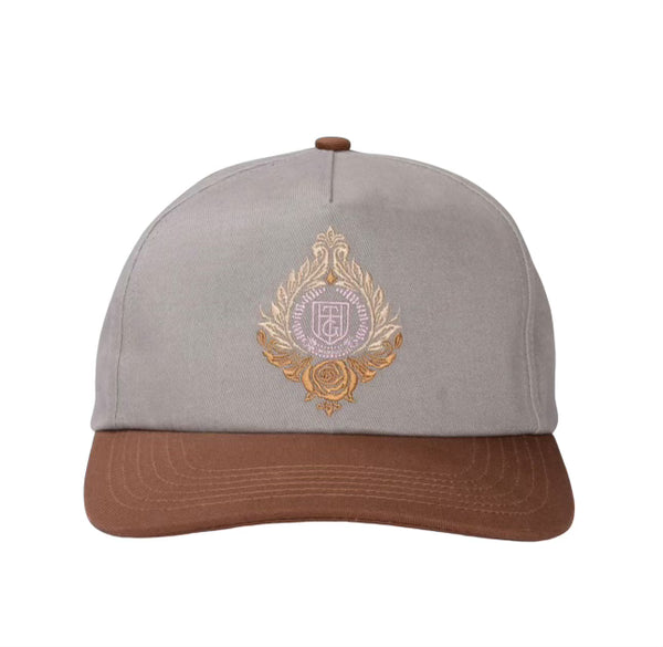 Gray Heritage Crest Logo Hat
